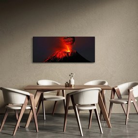 Tablou cu vulcan (120x50 cm)