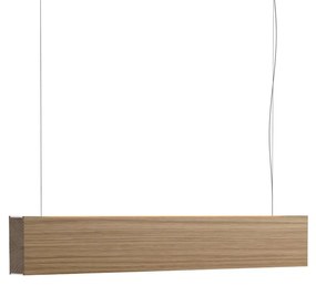 Lampă suspendată LED120, mai multe variante - TUNTO Model: Lumină naturală, directă și indirectă stejar de 1000 mm