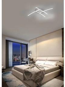 Brilagi - Plafonieră LED STRIPES LED/32W/230V argintie