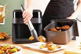 Friteuza cu aer cald, airfryer, capacitate 6.3 L Black Rose Berlinger Haus BH 9446
