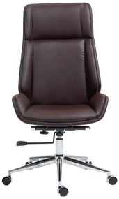 Scaun directorial, inaltime reglabila, brate fixe, baza metalica, Maro