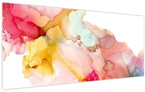 Tablou - Abstract din cerneală (120x50 cm)