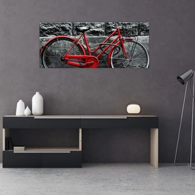 Tablou - Bicicleta istorică (120x50 cm)