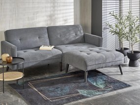 Canapea cu taburete Corner (gri). 1092514
