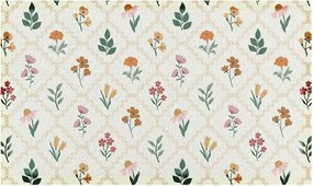 Covoraș de intrare din PVC 40x70 cm Vintage Floral Stamp – Artsy Doormats