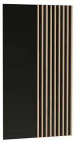 Panou de perete Matilda SG10+11 (Negru + Stejar artisan). 1059976