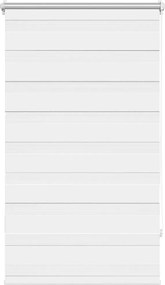 vidaXL Jaluzea Zebră 70,9x120 cm Lățime material 66,7 cm alb