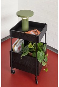 Veioză verde LED cu intensitate reglabilă cu abajur din metal (înălțime 28 cm) BringMe – Hübsch