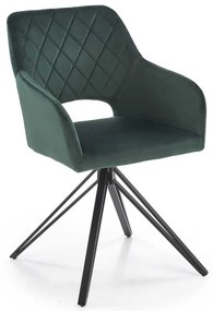 Scaun de bucătărie Eloise, verde închis