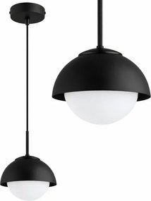 BRILAGI - Lampă suspendată pe cablu COSMO 1xE27/60W/230V diam. 18 cm neagră