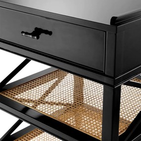 Noptiera design LUX Bahamas, negru 111692 HZ