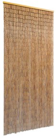 Perdea de usa, 90 x 200 cm, bambus Maro, 90 x 200 cm