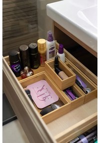 Organizator din bambus Compactor Woody 30 x 15 x 6,35 cm