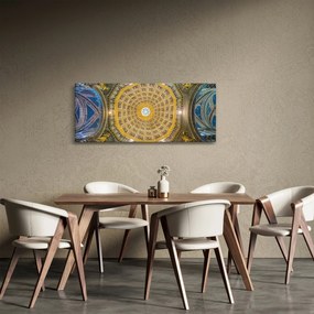 Tablou cu tavanul bisericii Siena (120x50 cm)