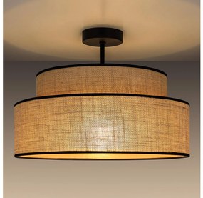 Lustră aplicată BOHO 1xE27/60W/230V bej