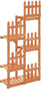 vidaXL Suport pentru flori, 60x25x130 cm, lemn masiv de brad