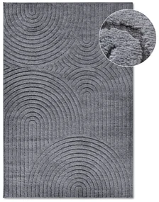 Covor gri antracit 80x120 cm Panglao New York Anthracite – Elle Decoration