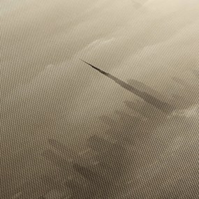 Tablou - Oraș în nori (cu ceas) (90x30 cm)