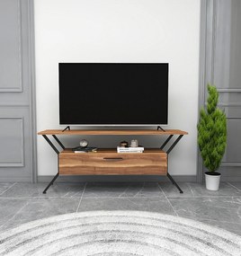 Masă TV/Dulap Tarzan (Nuc + Negru). 1072864