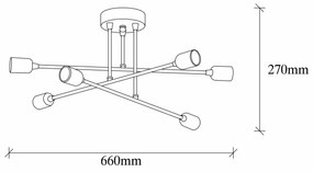 Candelabru Fleur - 1503