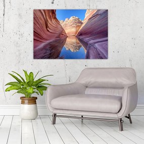 Tablou - valurile de Arizona (90x60 cm)