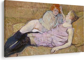 Tablou - Henri de Toulouse-Lautrec, The Sofa, reproducere (90x60 cm)
