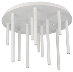 Plafoniera LED dimabila moderna ILIOS 12 top alba