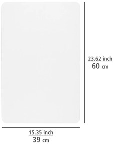 Covoraș de baie alb din diatomit 39x60 cm Simi – Wenko