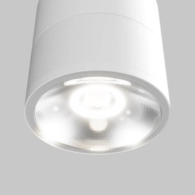 Plafoniera pentru exterior LED Spin O310CL-L12W3K, 12W, 1050lm, lumina calda, IP54, alba, Maytoni