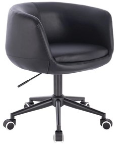 HC333K Scaun Neagră cu Bază Neagră