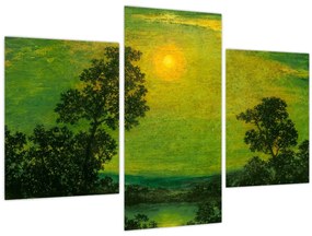 Tablou - Imitator of Ralph Albert Blakelock, Moonlight, reproducere (90x60 cm)
