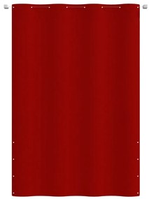 Paravan de balcon, rosu, 160 x 240 cm, tesatura oxford Rosu, 160 x 240 cm