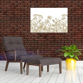 Tablou - Flori de câmp (90x60 cm)