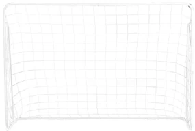 Poartă de fotbal cu perete cu țintă 180x61x122 cm