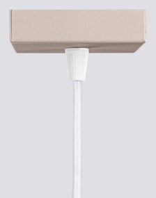 Lustră taupe din metal Gleam – Sollux