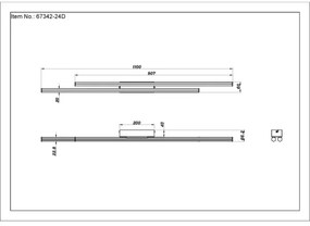 Plafonieră LED Globo 67342-24D KIRINA LED/24W/230V 3000K negru