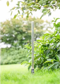 Markslöjd 107719 - Lampă LED de exterior GARDEN24 LED/3W/24V 66 cm IP44 negru/transparent
