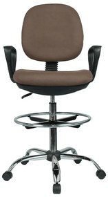 Scaun de birou mai ridicat Korki (maro + negru). 1034318