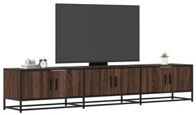 vidaXL Comodă TV, stejar maro, 210x35x41 cm, lemn prelucrat