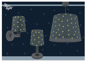 Aplică pentru copii STAR LIGHT 1xE27/60W/230V albastră Dalber 82219T