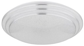 Plafoniera LED cu telecomanda design modern Aley alb