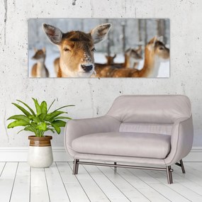 Tablou - Cerbi (120x50 cm)