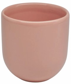 Pahar Cafea 250 ml NOVUM Millennium Powder Pink (Roz Pudrat) Gresie Ceramica Glazurata Manual