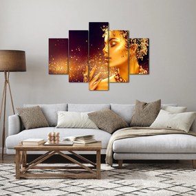 Tablou - Regina de aur (150x105 cm)