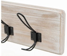 Cuier de perete din lemn de paulownia – Casa Selección