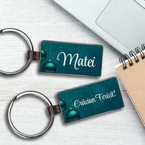 Breloc personalizat cu nume si text