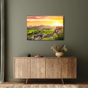 Tablou cu valea Hampi în India (90x60 cm)
