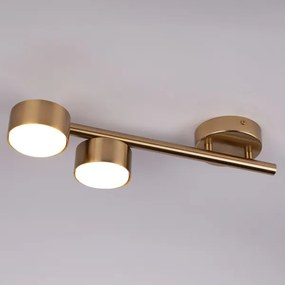 Spot PUNTO 2xGX53/12W/230V auriu