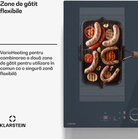 Klarstein Delicatessa 60 Hybrid, plită cu inducție, incorporabilă