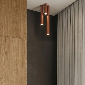 Sollux SL.2068 - Lampă spot LAGOS 1xGU10/10W/230V maro